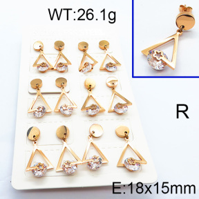 SS Earrings  6E4003308bika-418