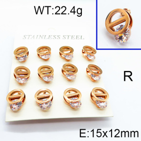 SS Earrings  6E4003312bika-418