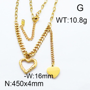 SS Necklace  6N2003005vhha-418