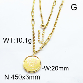 SS Necklace  6N2003009bhia-418