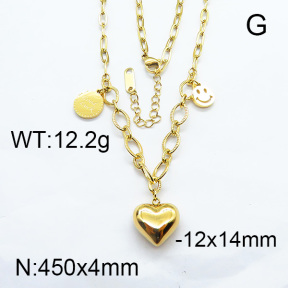 SS Necklace  6N2003010vhha-418