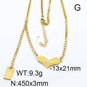 SS Necklace  6N2003012vhha-418