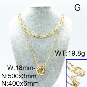 SS Necklace  6N2003015bhia-418