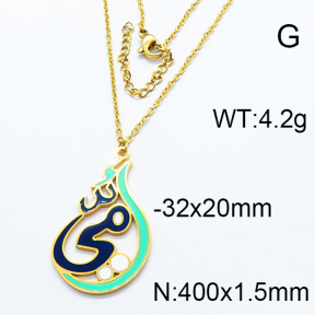 SS Necklace  6N3001112vbpb-493