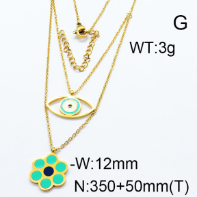 SS Necklace  6N3001116ahlv-493