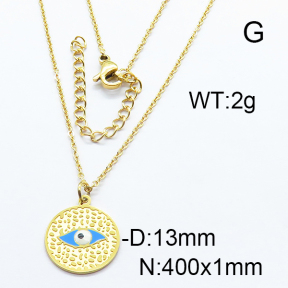 SS Necklace  6N3001128bbov-493