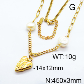 SS Necklace  6N3001141vhha-418