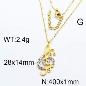 SS Necklace  6N4003273vbpb-493