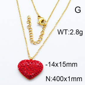 SS Necklace  6N4003293vbpb-493