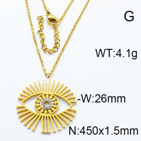 SS Necklace  6N4003294vhha-493