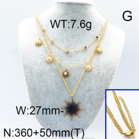 SS Necklace  6N4003316aiov-493
