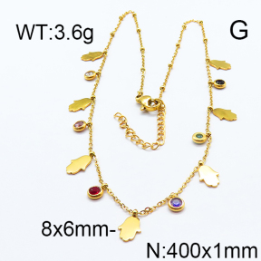 SS Necklace  6N4003321ahjb-493