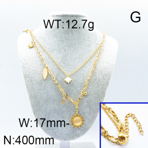 SS Necklace  6N4003335biib-493