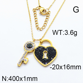 SS Necklace  6N4003340ahjb-493