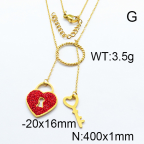 SS Necklace  6N4003341ahjb-493