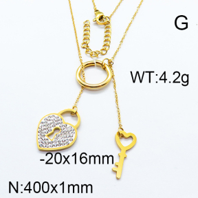 SS Necklace  6N4003342ahjb-493