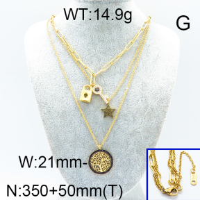 SS Necklace  6N4003346aivb-493