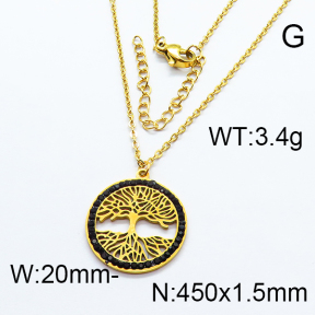 SS Necklace  6N4003361vbpb-493