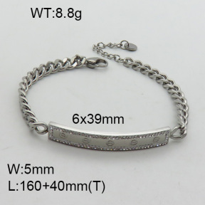 SS Bracelet  3B4002530bhva-617