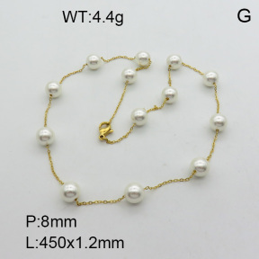 SS Necklace  3N3000881bbov-718