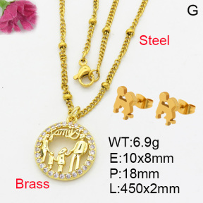 Fashion Brass Sets  F3S007083baka-L017