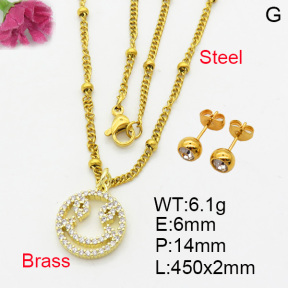 Fashion Brass Sets  F3S007085aajl-L017