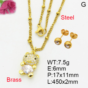 Fashion Brass Sets  F3S007089baka-L017