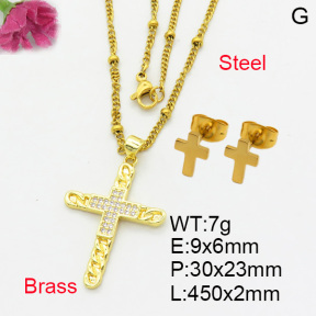 Fashion Brass Sets  F3S007091aajl-L017