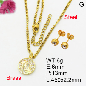 Fashion Brass Sets  F3S007092aajl-L017