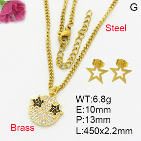 Fashion Brass Sets  F3S007093aajl-L017