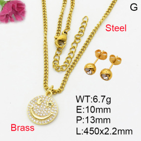 Fashion Brass Sets  F3S007094aajl-L017