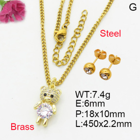 Fashion Brass Sets  F3S007099aajl-L017