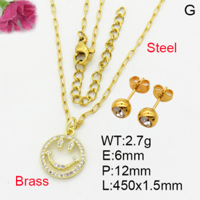 Fashion Brass Sets  F3S007104aajl-L017