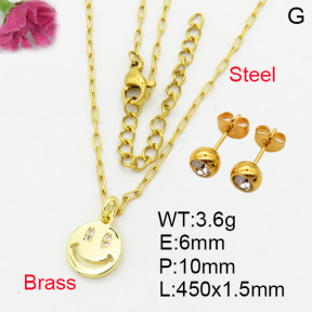 Fashion Brass Sets  F3S007105vaia-L017