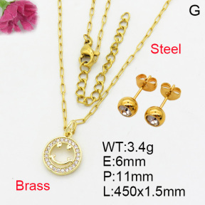 Fashion Brass Sets  F3S007106aajl-L017