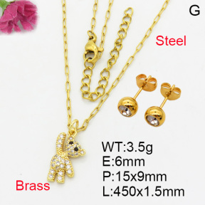 Fashion Brass Sets  F3S007108aajl-L017