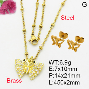 Fashion Brass Sets  F3S007112baka-L017