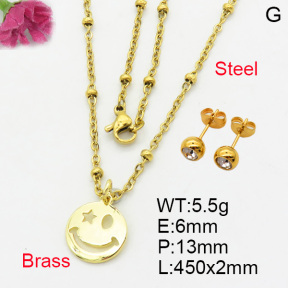 Fashion Brass Sets  F3S007114aahl-L017