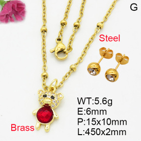 Fashion Brass Sets  F3S007118aajl-L017