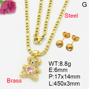 Fashion Brass Sets  F3S007122vbmb-L017