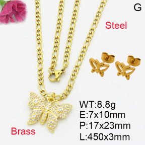 Fashion Brass Sets  F3S007124ablb-L017