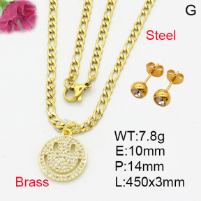 Fashion Brass Sets  F3S007127aajl-L017