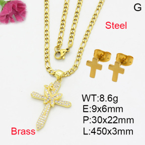 Fashion Brass Sets  F3S007128aalv-L017