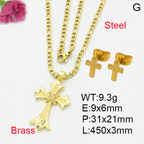 Fashion Brass Sets  F3S007129aajl-L017