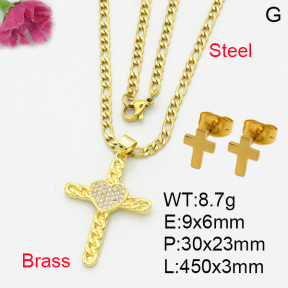 Fashion Brass Sets  F3S007130aajl-L017