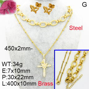 Fashion Brass Sets  F3S007141aajl-L017