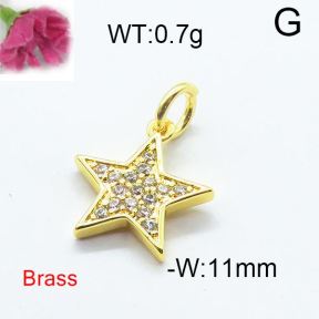 Fashion Brass Pendant  F6P400074baka-J125