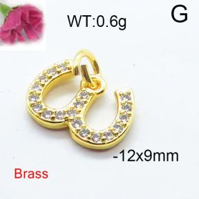 Fashion Brass Pendant  F6P400076baka-J125