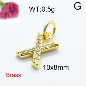 Fashion Brass Pendant  F6P400080baka-J125