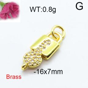 Fashion Brass Pendant  F6P400083aajl-J125